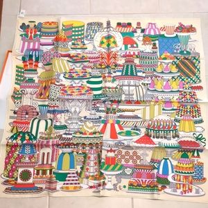 Hermes silk scarf 90 cm